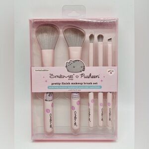 The Crème Shop x Pusheen Pretty Finish Makeup Brush Set